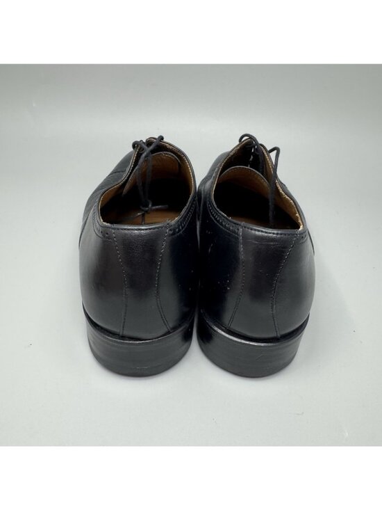 MAGNANNI Cap Toe Oxford Glove Leather Sz 10 Black Dress Shoes main image 7